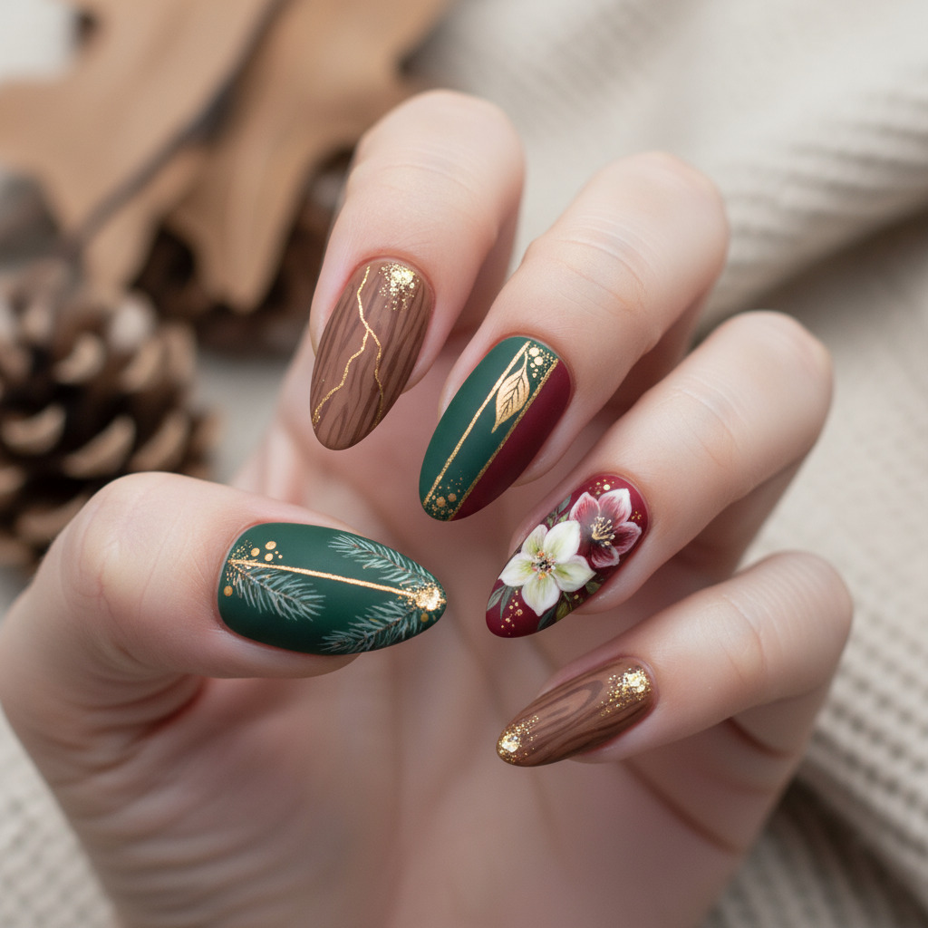 deco ongle noel