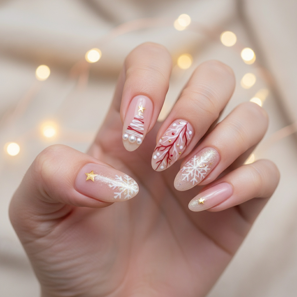 deco ongle noel