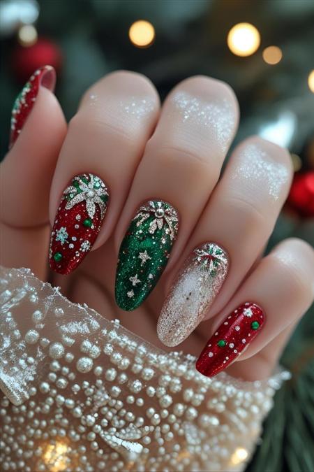 deco ongle noel