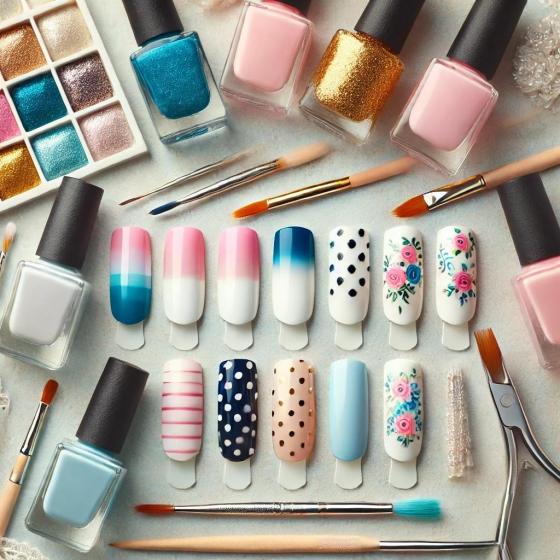 outils pour faux ongle pour noël