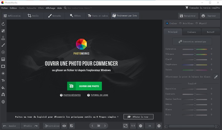 enlever filigrane d'une photo