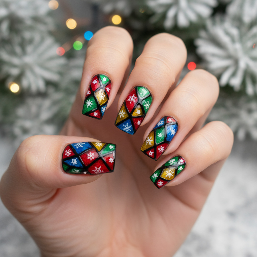 deco ongle noel