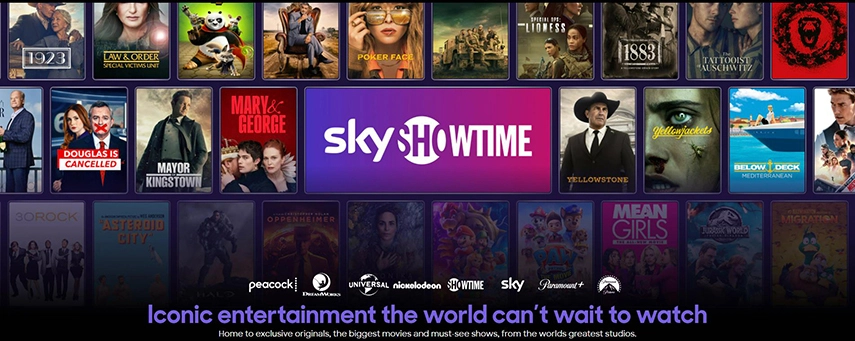 accueil SkyShowtime