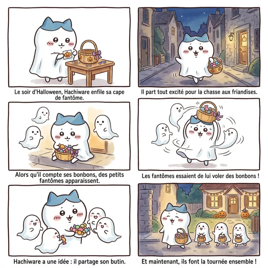 hachiware halloween