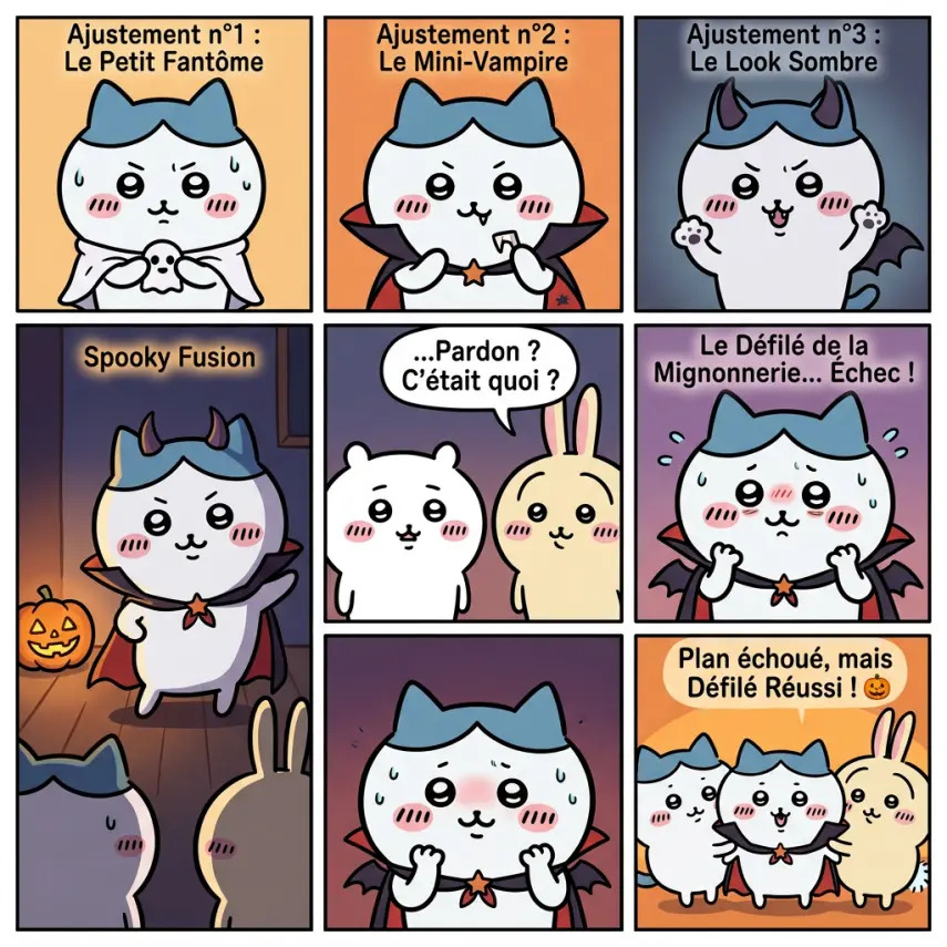 hachiware halloween