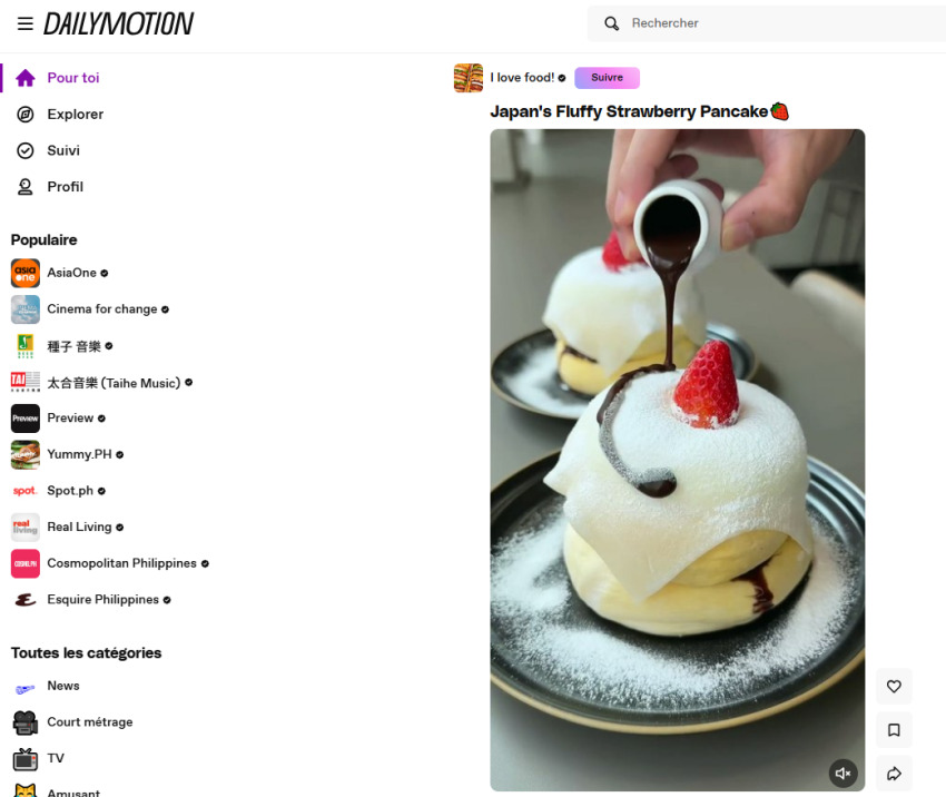 Dailymotion est une alternatives à youtube