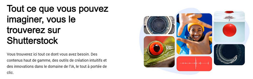 site d intelligence artificielle shutterstock