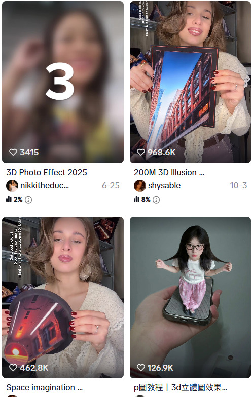 populaire tendance tiktok