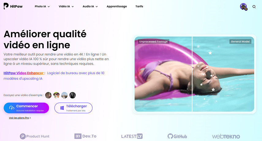 ameliorer la qualite d une video en ligne-hitpaw online